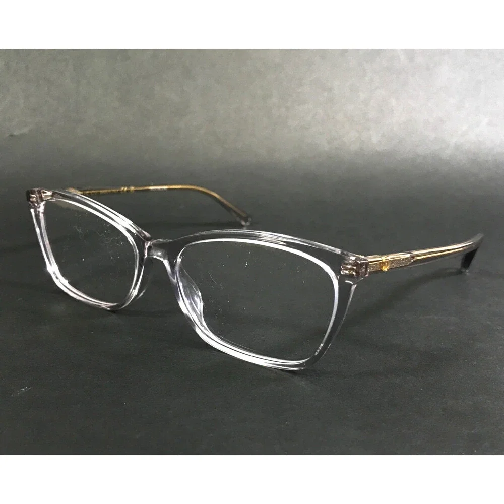 Gucci Eyeglasses Frames GG1930O 006 Clear Gold Cat Eye Full Rim 55-16-140